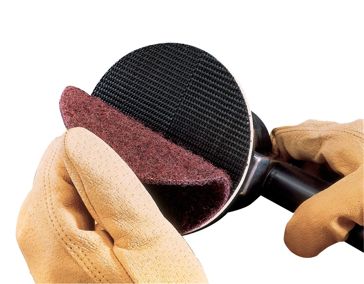 3M Schleifvliesscheibe SC-DH 115 mm coarse braun mit Zentrierung – 20 Stk.
