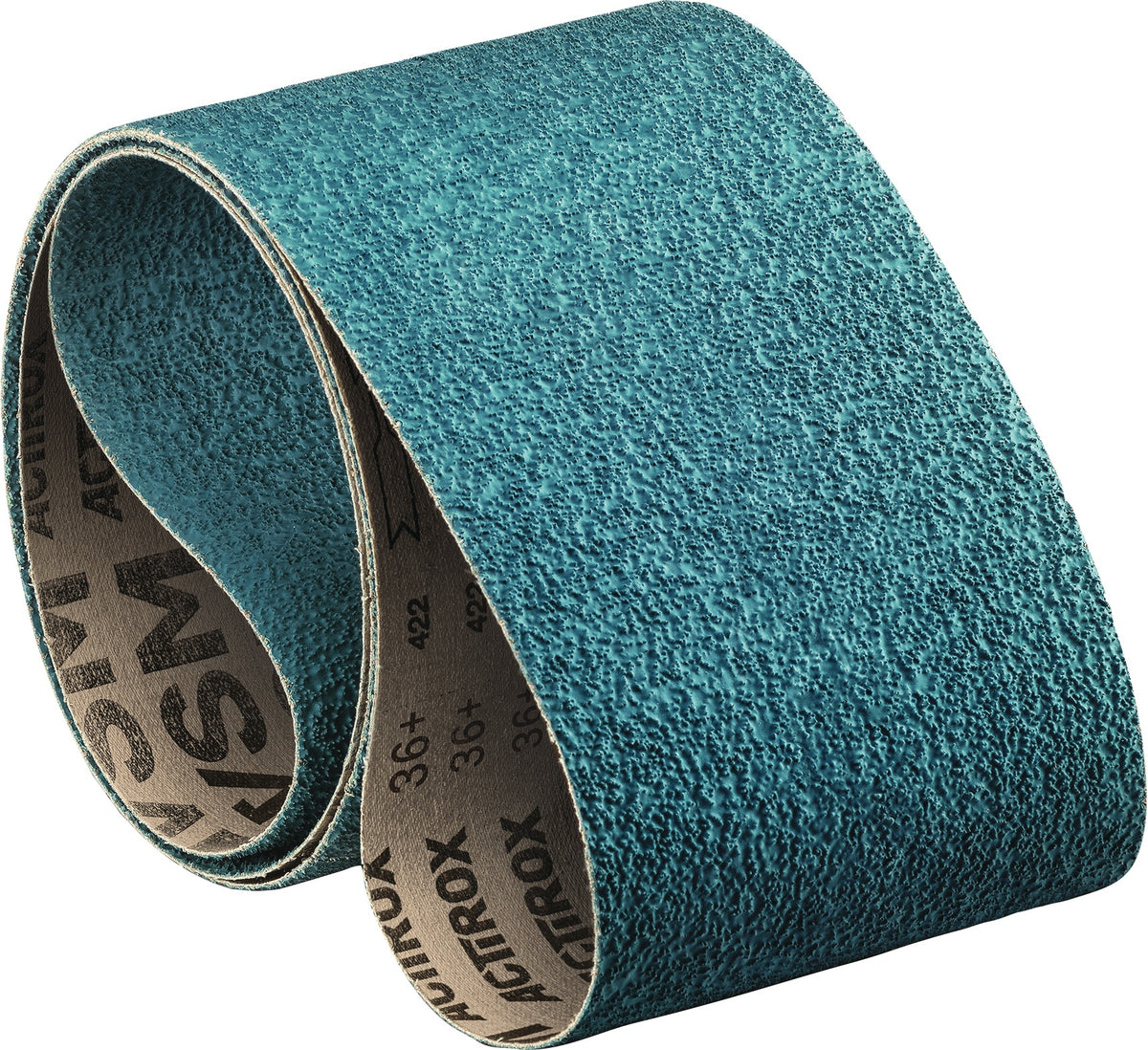 VSM Schleifband ACTIROX E07 AK890Y 100x289 mm Körnung 36 für Stahl und Edelstahl – 50 Stück