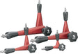 FISSO Gelenkarm Aktionsradius 130 mm für M6/M6 – Präzises Messzubehör für Magnet-Messstative