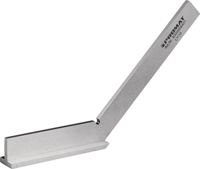 PROMAT Gehrungswinkel DIN 875/II 135° mit Anschlag, Schenkellänge 120 x 80 mm, aus Stahl