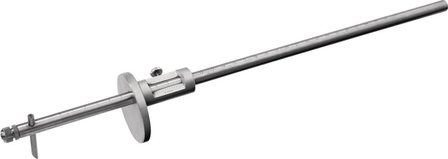 PROMAT Streichmaß 300 mm rund – Anreißwerkzeug mit 0,10 mm Ablesung