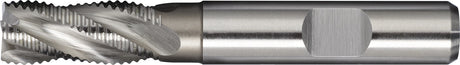 PROMAT Schaftfräser DIN 844 Typ HR Ø14 mm HSS-Co5 Vierschneider kurz