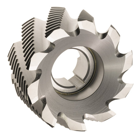 PROMAT Walzenstirnfräser DIN 1880 Typ NR D.40mm HSS-Co5 Z.7 – für Stahl und NE-Metalle