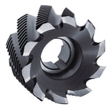 PROMAT Walzenstirnfräser DIN 1880 Typ NR D.40mm HSS-Co5 Z.7 – für Stahl und NE-Metalle