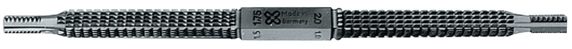 PROMAT Gewindefeile für Zoll-Gewinde (G-BSW) – 230 mm, für Außen- und Innengewinde