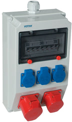 2xCEE 16 A, 3x230V