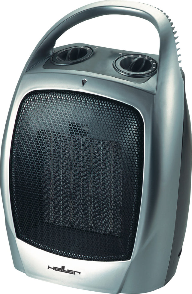 HELLER Keramikschnellheizer PTF 501 – 750/1500 W, stufenlos regelbares Thermostat, Überhitzungsschutz