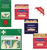 CEDERROTH Nachfüllpack 148-teilig für Wound Care Dispenser – Kompletter Nachfüllsatz