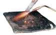 JUTEC Flammschutzmatte Schweißunterlage feucht 300x300x30 mm – Hitzeschutz bis 3000 °C