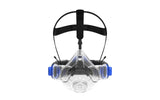 CLEANSPACE Halbmaske CS3003 WORK EN 12942 inkl. Textil-Kopfband klein – Silikon-Halbmask