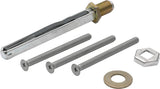 HOPPE Befestigungs-Set K/G Profilstift 3310 für Wechselschutzgarnituren 9x100 mm, Türstärke 67-72 mm