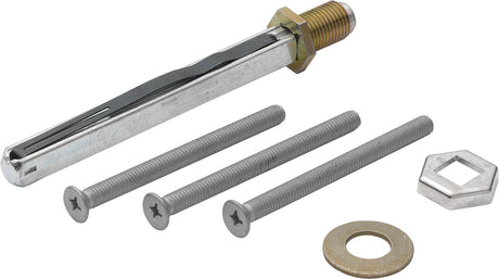 HOPPE Befestigungs-Set K/G Profilstift 3310 für Wechselschutzgarnituren 9x100 mm, Türstärke 67-72 mm