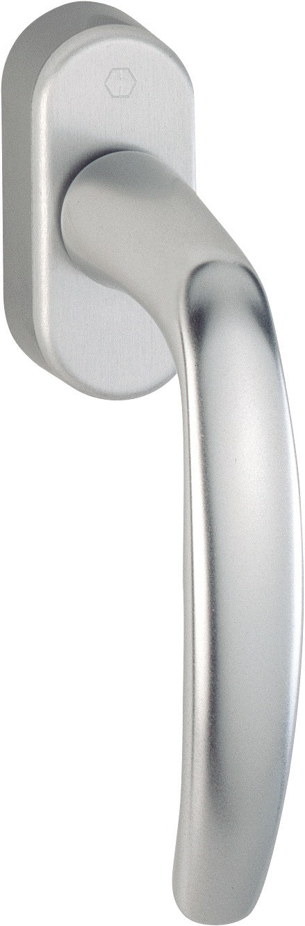 HOPPE Fenstergriff Atlanta 0530/US952 mit Secustik® und VarioFit®, Alu naturfarbig F1