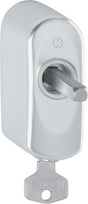 HOPPE Dreh-/Kipp-Fenstergriff-Rosette EUS950S SecuSelect® abschließbar Edelstahl