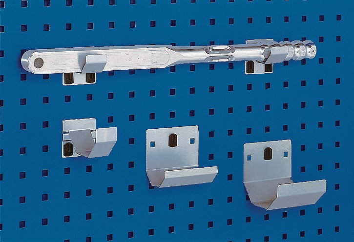 BOTT Rohrhalter D60xB60mm verzinkt für Lochplatten – 2 Stück pro Beutel