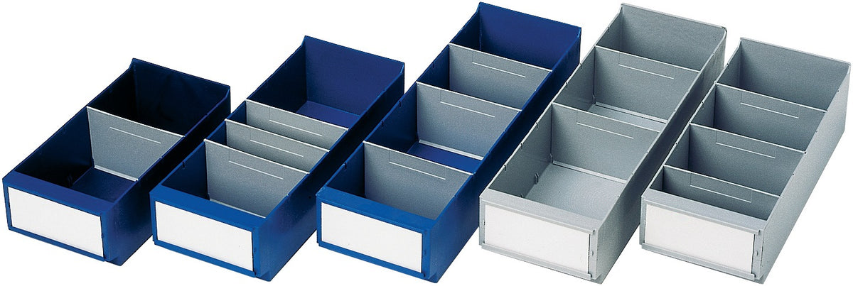 LA-KA-PE Regalkasten 300x160x100/112 mm aus Polystyrol – blau