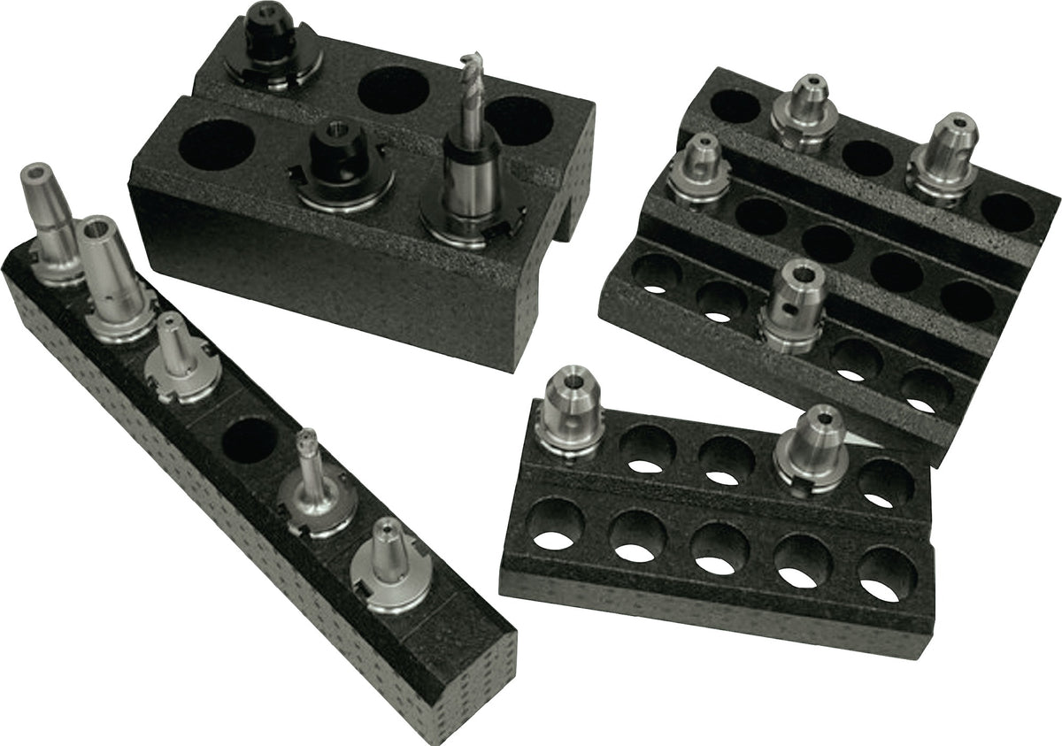 KEIELS EPP Werkzeugträger SK40 Modul 6er aus Polypropylen 595x90x101 mm