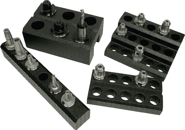 KEIELS EPP Werkzeugträger SK40 Modul 6er aus Polypropylen 595x90x101 mm