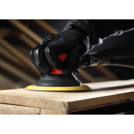 M7 Power-Werkzeuge - Random Druckluft-Schwingschleifer mit integriertem Staubsauger QB45602