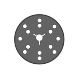 M7 Power-Werkzeuge - Teller 150 mm für Exzenterschleifer 6 Löcher QB9327