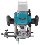 Makita Akku-Oberfräse 40V max – Power wie 1.700 W mit 60 mm Hub - RP001GZ