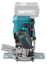 Makita Akku-Oberfräse 40V max – Power wie 1.700 W mit 60 mm Hub - RP001GZ