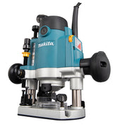 Makita Oberfräse – variable Drehzahl bis 27.500 min⁻¹ & präzise Tiefeneinstellung - RP1111CJFA