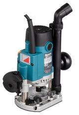 Makita Oberfräse – variable Drehzahl bis 27.500 min⁻¹ & präzise Tiefeneinstellung - RP1111CJFA