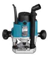 Makita Oberfräse – variable Drehzahl bis 27.500 min⁻¹ & präzise Tiefeneinstellung - RP1111CJFA