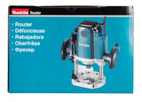 Makita Oberfräse – präzise Tiefeneinstellung & werkzeugloser Kopierhülsenwechsel - RP1802X07