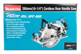 Makita Akku-Handkreissäge 260 mm – kompakt, kraftvoll & präzise - RS002GZ