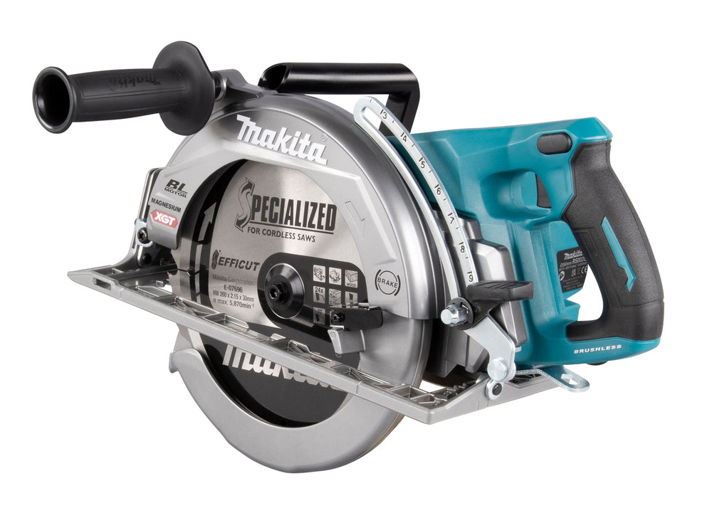 Makita Akku-Handkreissäge 260 mm – kompakt, kraftvoll & präzise - RS002GZ