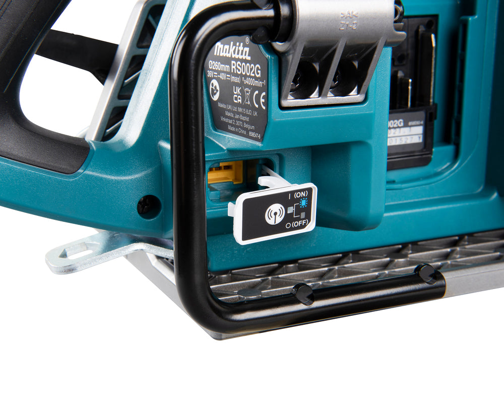 Makita Akku-Handkreissäge 260 mm – kompakt, kraftvoll & präzise - RS002GZ