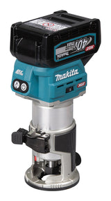 Makita Akku-Multifunktionsfräse – präzise, staubarm & kabellos mit AWS - RT001GM205