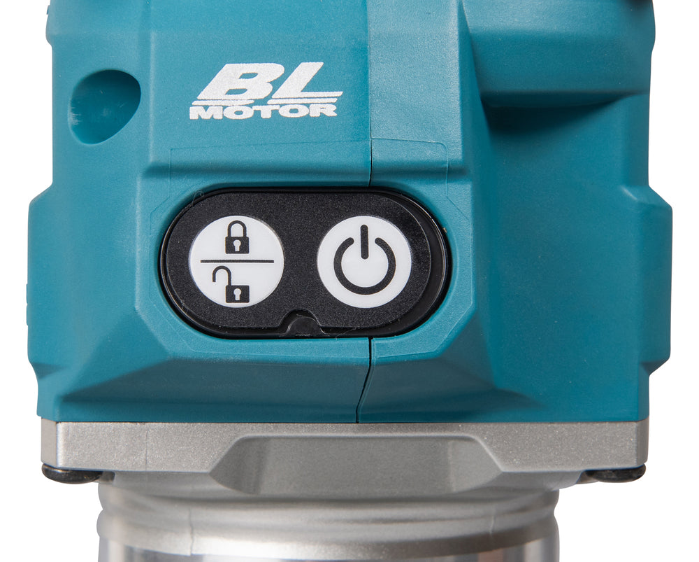 Makita Akku-Multifunktionsfräse – präzise, staubarm & kabellos mit AWS - RT001GM205