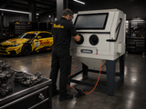 AirPro 990L Sandstrahlkabine mit Staubabsaugung Profi - Sandstrahler mit Absaugung – SB99A