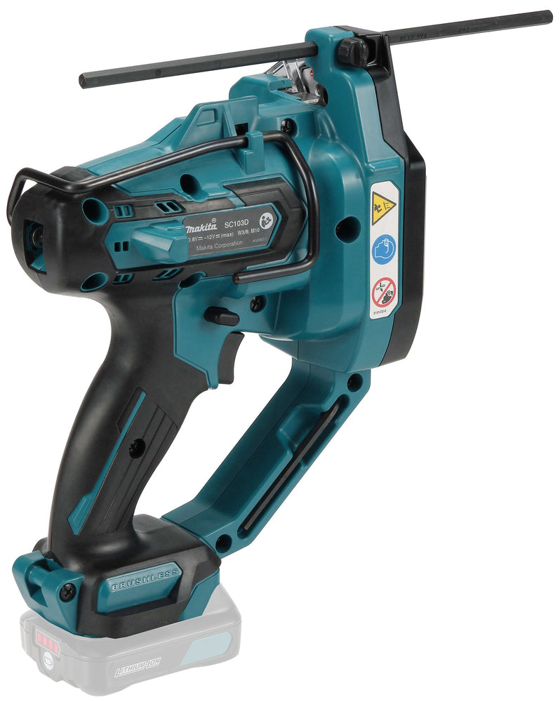 Makita Akku-Gewindestangentrenner 12V max. – grat- & funkenfreies Trennen bis M10 - SC103DZ