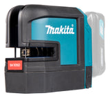 Makita Akku-Kreuzlinienlaser – rote Linien, selbstnivellierend, IP54 & 40 h Laufzeit - SK105DZ
