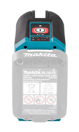 Makita Akku-Kreuzlinienlaser – rote Linien, selbstnivellierend, IP54 & 40 h Laufzeit - SK105DZ