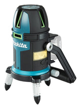 Makita Akku-Multilinienlaser – grüne Linien, selbstnivellierend, IP54 & 40 h Laufzeit - SK209GDZ