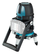 Makita Akku-Multilinienlaser – grüne Linien, selbstnivellierend, IP54 & 40 h Laufzeit - SK209GDZ