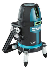 Makita Akku-Multilinienlaser – grüne Linien, selbstnivellierend, IP54 & 40 h Laufzeit - SK209GDZ