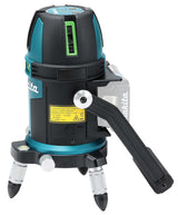 Makita Akku-Multilinienlaser – grüne Linien, selbstnivellierend, IP54 & 28 h Laufzeit - SK312GDZ