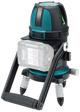 Makita Akku-Multilinienlaser – grüne Linien, selbstnivellierend, IP54 & 28 h Laufzeit - SK312GDZ