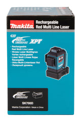 Makita Akku-Multilinienlaser – kompakt, IP54 & XPT-Schutz, 12V max. - SK700D