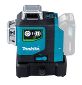 Makita Akku-Multilinienlaser – 360° Kreuzlinien, grün, IP54 & XPT-Schutz - SK700GD