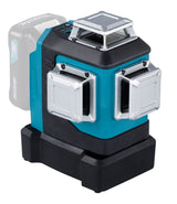 Makita Akku-Multilinienlaser – 360° Kreuzlinien, grün, IP54 & XPT-Schutz - SK700GD