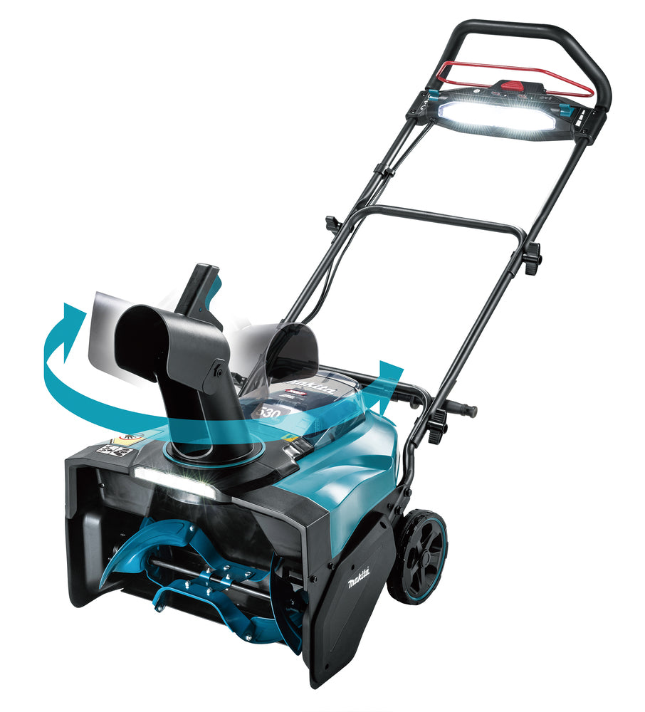 Makita Akku-Schneefräse – stufenlose Drehzahl, LED & kompakte Bauform - SN001GZ