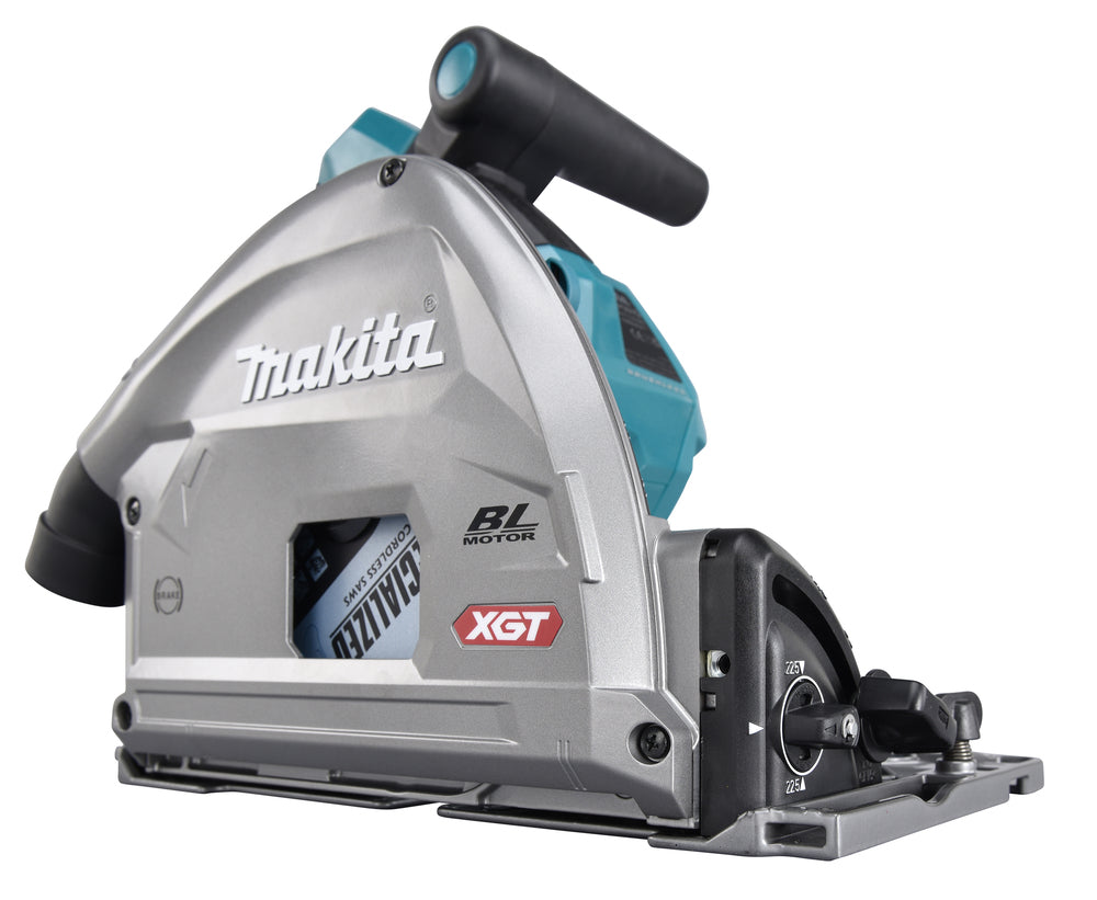 Makita 18 V Akku-Tauchsäge – 165 mm Blatt, 56 mm Schnitttiefe, AWS & Führungsschienen-kompatibel - SP001GZ03