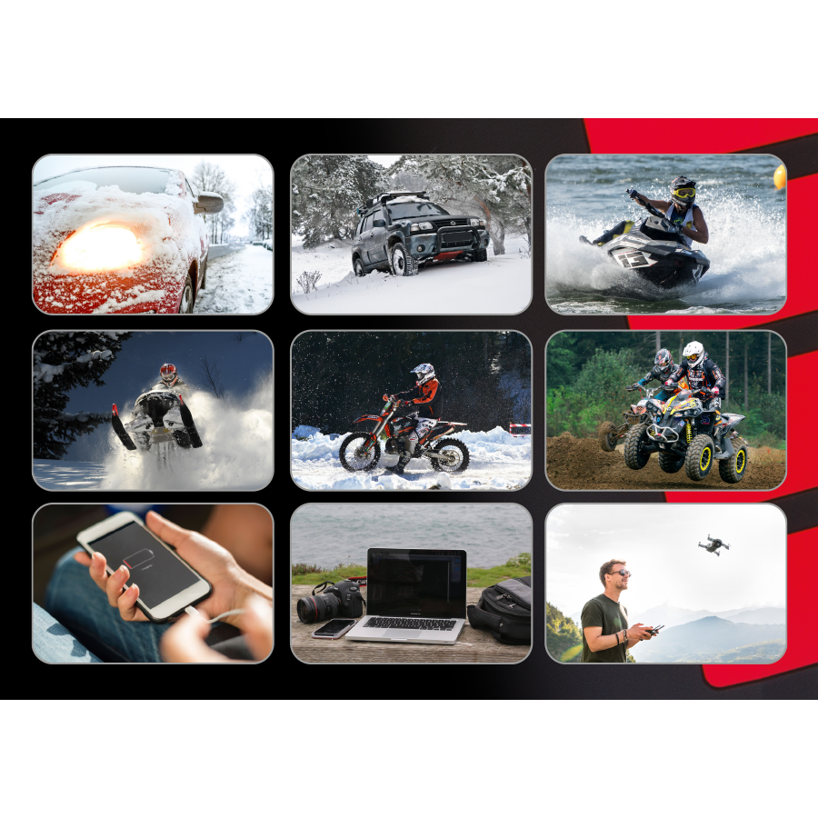 M7 Power-Werkzeuge - Multifunktions-Mini-Booster 12V-450A -18000mAH ST450